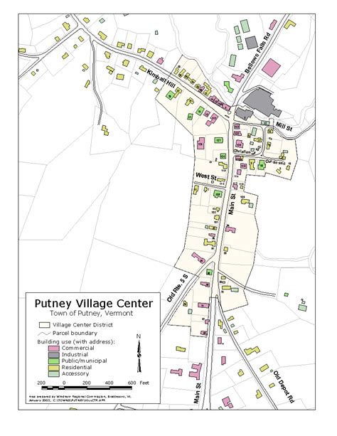 Town Maps Town Of Putney