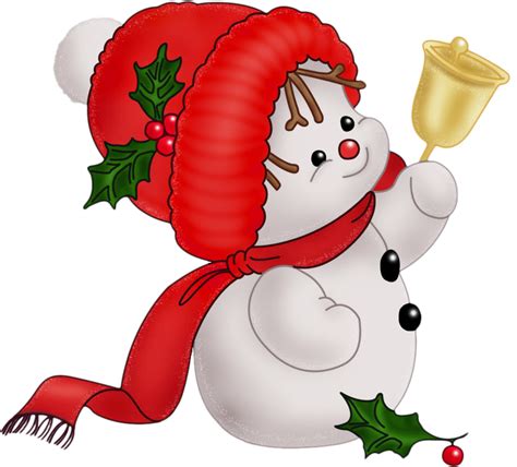 Christmas Snowman Clip Art Free Clipart Best
