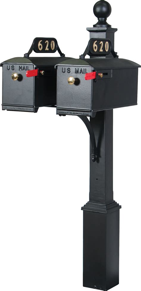 Maybe you would like to learn more about one of these? All Williamsburg Aluminum Dual Mailbox Post and Mailbox ...