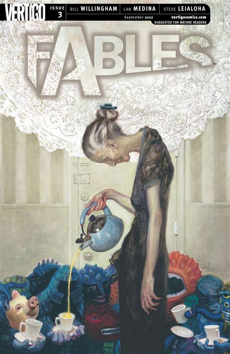 Fables Cover 3 By James Jean Tot Comic Book Covers Comic Books