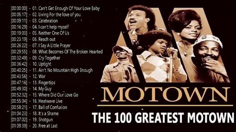 The 100 Greatest Motown Classic Songs Of All Time Best Of Motown