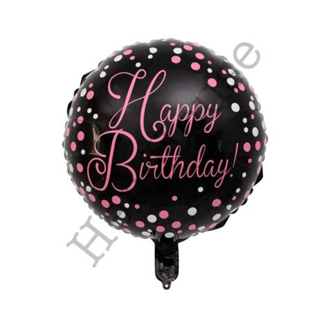 Polka Dot Birthday Balloon