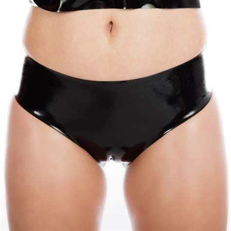 rubberfashion latex hot pants short sexy rubber briefs etsy