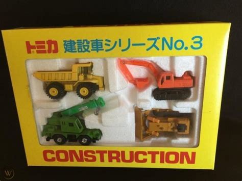 Takara Tomy Tomica F22 102 Terex Off Road Dump Truck Set Of 5