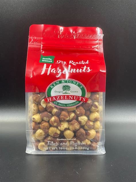 Dry Roasted Oregon Grown Hazelnuts Ken June S Hazelnuts