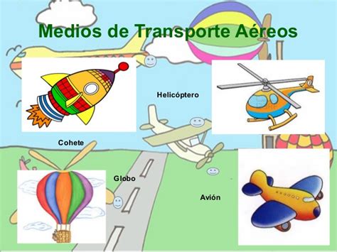 Ventajas del transporte terrestre, aéreo y marítimo. RONDITA DE PAZ: MEDIOS DE TRASNPORTE AÉREOS