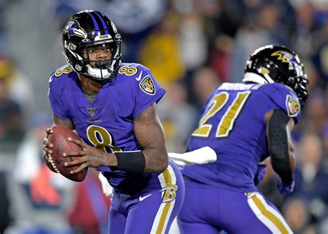 Lamar Jackson Working Out With Baltimore Ravens Receivers Sports