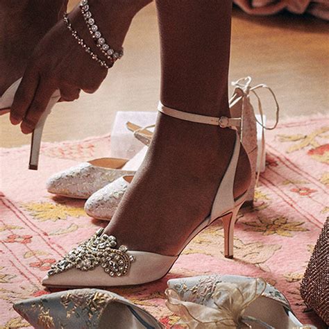 Bridal Shoes Where To Buy Wedding Heels And Flats Glamour