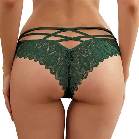 Comprar Sexy Lace Thongs For Women Naughty Slutty Underwear Stretch Strap Panties T Back Briefs