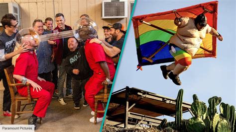 Jackass Forever Review Johnny Knoxville And Crew Deliver Hilarious Gross Out Comedy
