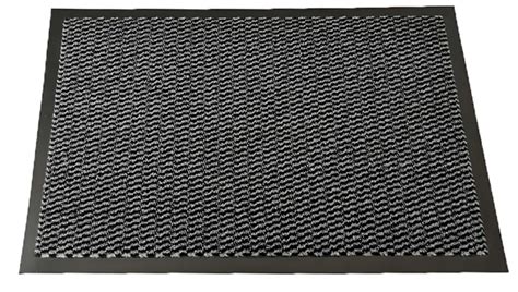 Big Extra Large Grey And Black Barrier Mat Rubber Edged Heavy Duty Non