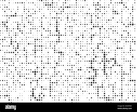 Halftone Pattern Vector Halftone Texture Vector Illustration Stock