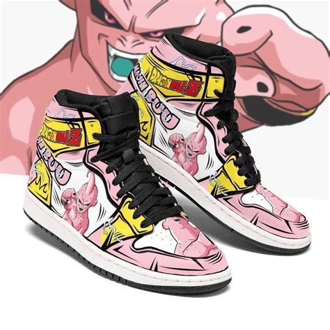 Anime dragon ball z converse shoes. Skinny Majin Buu Shoes Jordan Dragon Ball Z Anime Sneakers ...