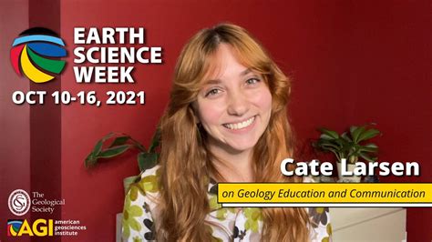 My Role As A Geology Communicator Earth Science Week 2021 Youtube