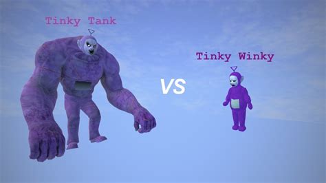 Slendytubbies 3 Boss Vs Boss Fight L Tinky Tank Vs Tinky Winky Youtube