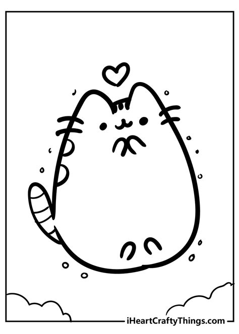 Pusheen Cat Printable Coloring Pages Vrogue Co