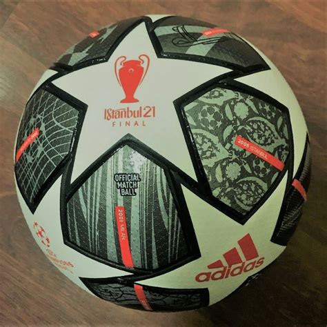 Adidas Champions League Ball Istanbul 21 Top Training Silver Soccer