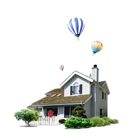 Ftestickers Hotairballoon Building House Sticker By Sona75