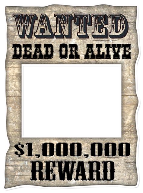 Western Wanted Poster Png Clip Art Library Images And Photos Finder