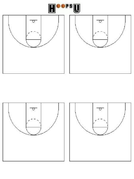 Image Result For Blank Basketball Play Sheets Pdf