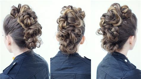 edgy faux hawk tutorial updo tutorials braidsandstyles12 dance hairstyles hair styles