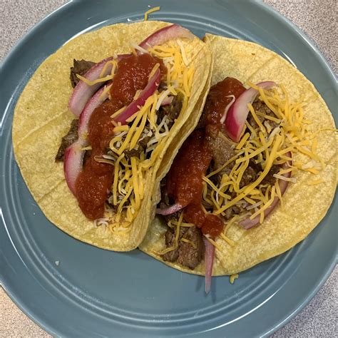 Steak Tacos With Pickled Onions Rsousvide