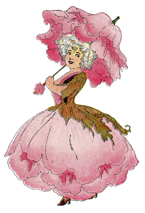 Check spelling or type a new query. *The Graphics Fairy LLC*: Vintage Image - Flower Fairy ...