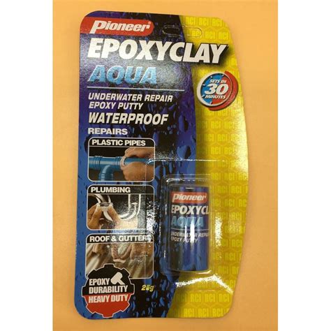 Pioneer Epoxy Clay Aqua 25g15in Epoxy Stick Epoxy Putty Epoxyclay