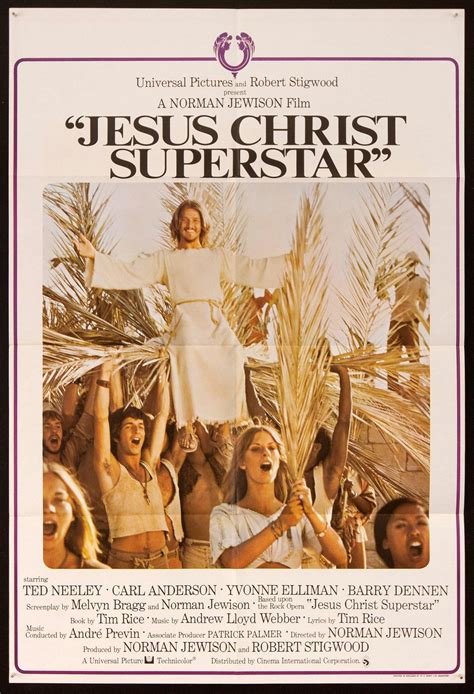 Jesus Christ Superstar Vintage Movie Poster