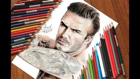 Drawing Of David Beckham Youtube