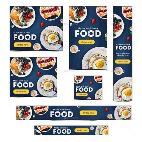 Contoh Desain Banner Makanan Keren Food Banner Images Free Vectors Sexiz Pix