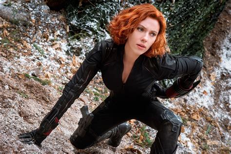 Scarlett Johansson Black Widow Set Captain America Civil War Hot Sex Picture