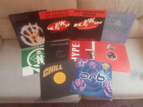 Modest haul of Old Skool 90s Hardcore/Techno classics from York, UK