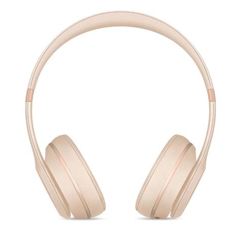 Beats Solo3 Wireless On Ear Headphones Satin Gold Special Edition