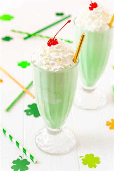 This Shamrock Shake Is A Mcdonald S Copycat Recipe That Tastes Just Like The Real Thing A Thick