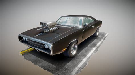 Fnf Doms 1970 Dodge Charger Rt 3d Model By Veaceslav Condraciuc