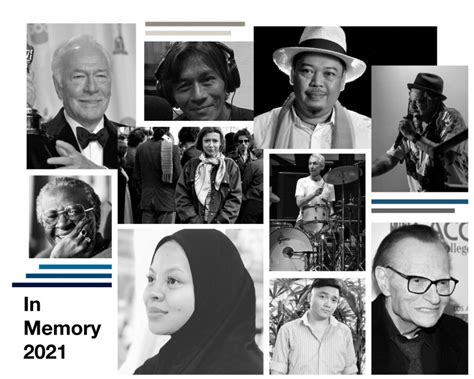 2021 In Memoriam Remembering Some Of The Celebrities We Lost This
