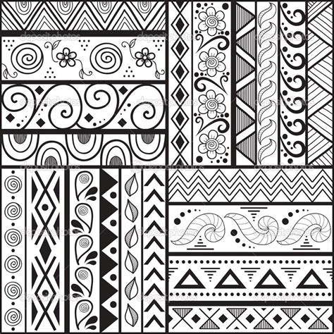 Easy Art Patterns To Draw For Kids Q Pattern Pattern Design Drawing
