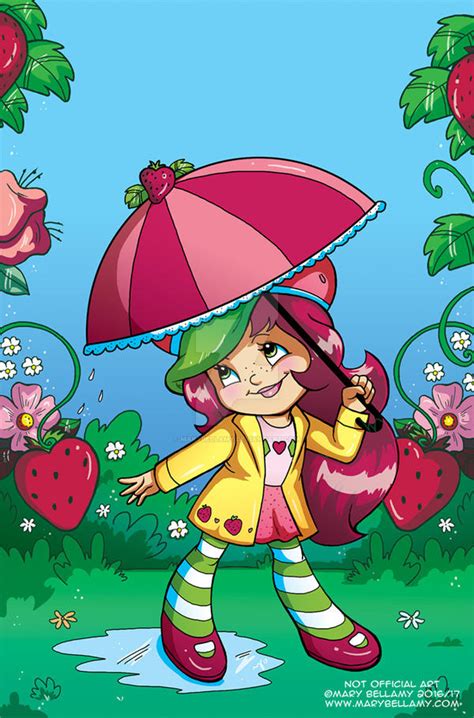 Strawberry Shortcake Rain By Marybellamy On Deviantart