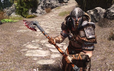 Single Bitted Steel Battleaxe At Skyrim Nexus Mods And Community