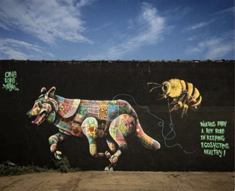 Street Artist Who Raises Awareness For Endangered Species Will Inspire