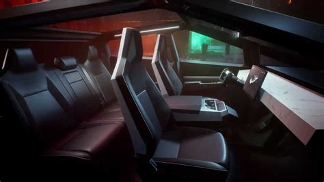Business Auto The Latest Interior Upgrades To The Tesla Cybertruck Are