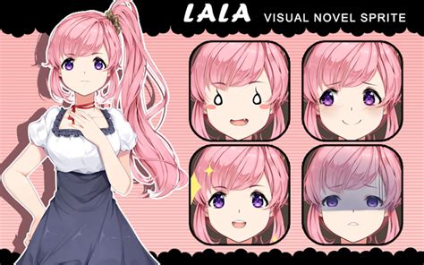Visual Novel Sprite Set Lala Aulyss S Ko Fi Shop Ko Fi Where