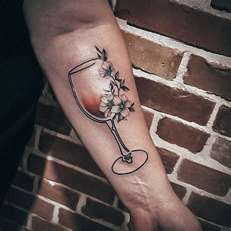 Amazing Arm Wine Tattoos Tattoo Designs Tattoosbag Com