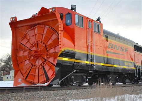 Impressive Giant Snow Blower Train Rpics
