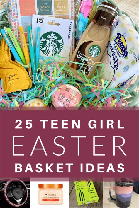25 Teen Girl Easter Basket Ideas