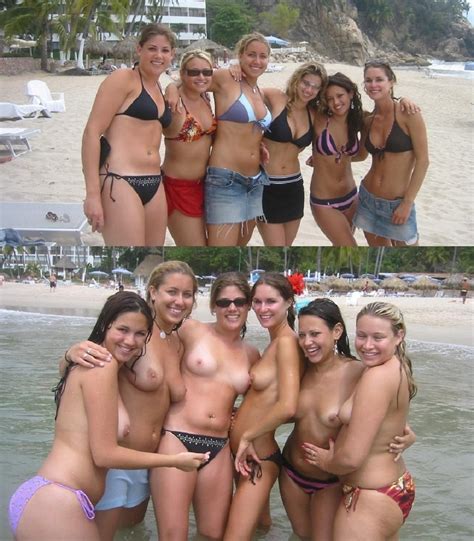 Nude Beach Undressing