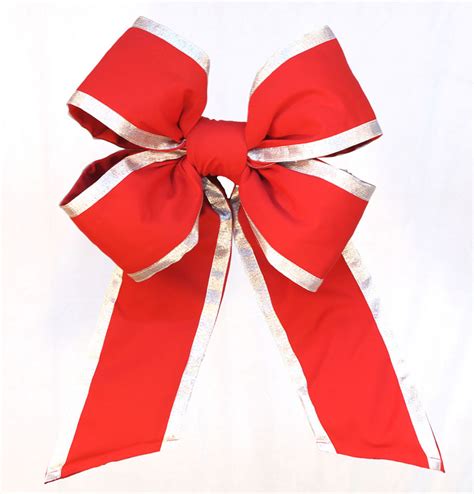 Premium Red Outdura Bow Multiple Options Commercial Christmas