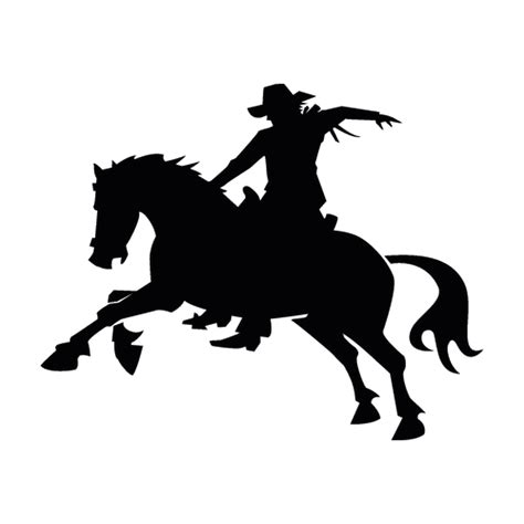 Cowboy Vector Graphics Rodeo Silhouette Image Silhouette Png Download