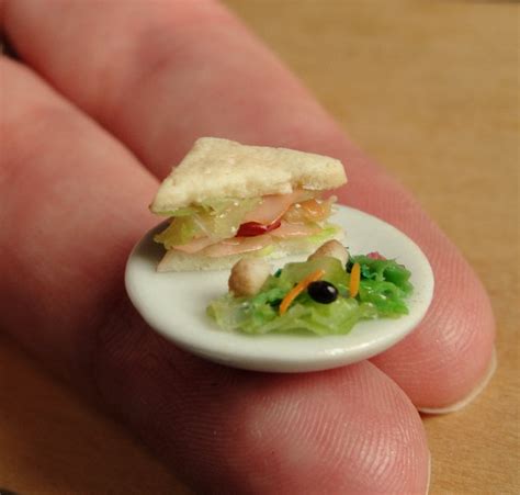 A Series Of Remarkably Realistic 112 Scale Food Miniatures Made Out Of